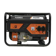 Generador de poder portátil pequeño de la gasolina / de la gasolina del uso en el hogar 2kw Fs2500